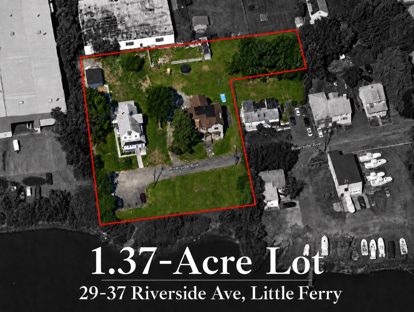 29 Riverside Ave, Little Ferry, NJ à vendre Aérien– Image 1 sur 5