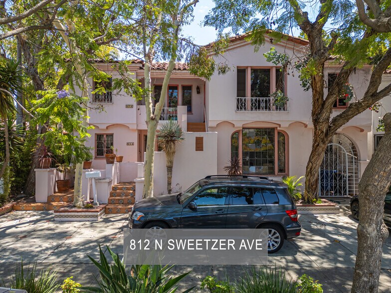 812 N Sweetzer Ave, West Hollywood, CA à vendre - Photo principale – Image 1 sur 3