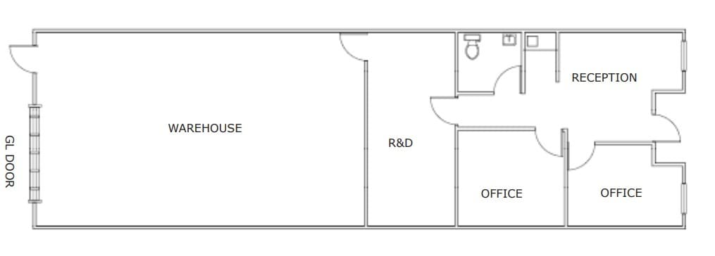 2880 Scott St, Vista, CA à louer Plan d’étage– Image 1 sur 1