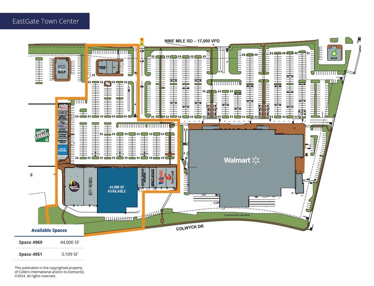 4869-4919 Nine Mile Rd, Richmond, VA à louer - Plan de site – Image 2 sur 4