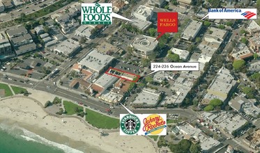 224-226 Ocean Ave, Laguna Beach, CA - VUE AÉRIENNE  vue de carte - Image1