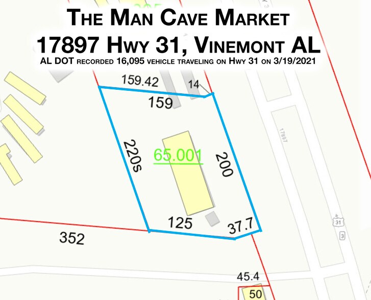 17897 US-31, Vinemont, AL à vendre - Photo de l’immeuble – Image 2 sur 40