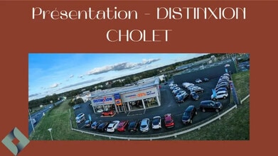 Cholet - Vue aérienne vue de carte