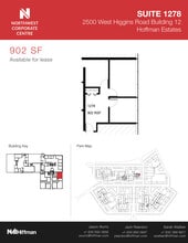 2500 W Higgins Rd, Hoffman Estates, IL à louer Plan d’étage– Image 1 sur 1