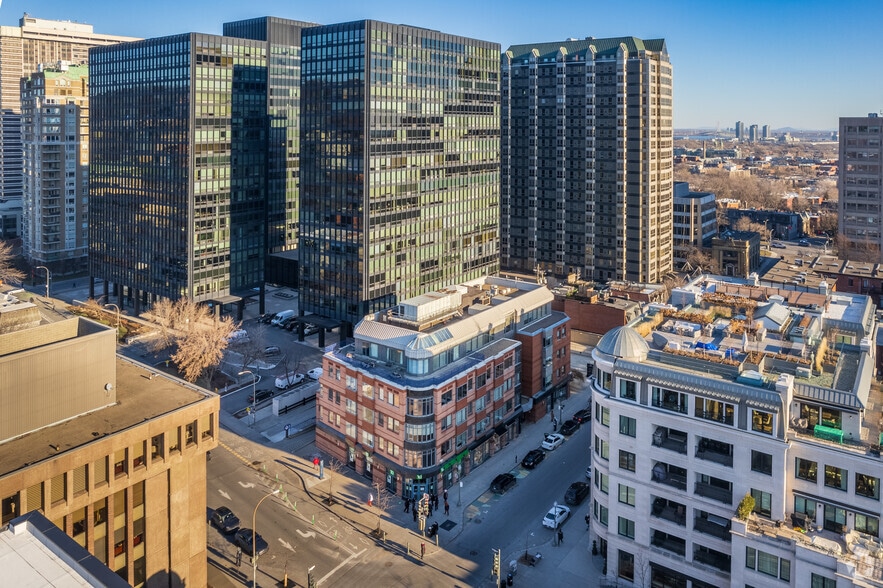 1245-1289 Av Greene, Westmount, QC à louer - Aérien – Image 2 sur 7