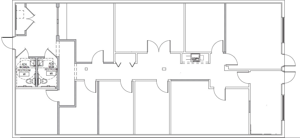 3028-3040 E Commercial Blvd, Fort Lauderdale, FL à louer Plan d’étage– Image 1 sur 8