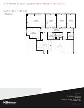 330 N Madison St, Joliet, IL à louer Plan d’étage– Image 1 sur 1