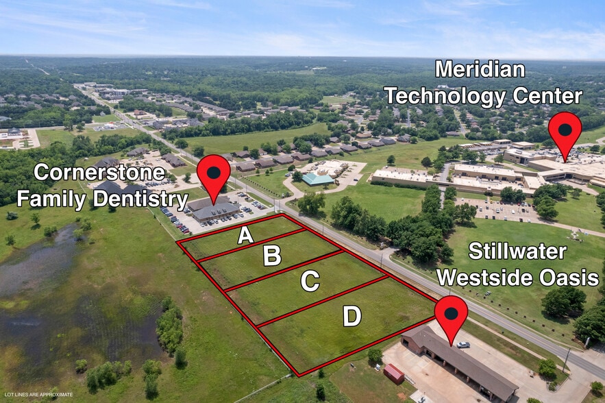1305 S Sangre Rd, Stillwater, OK à vendre - Aérien – Image 2 sur 14