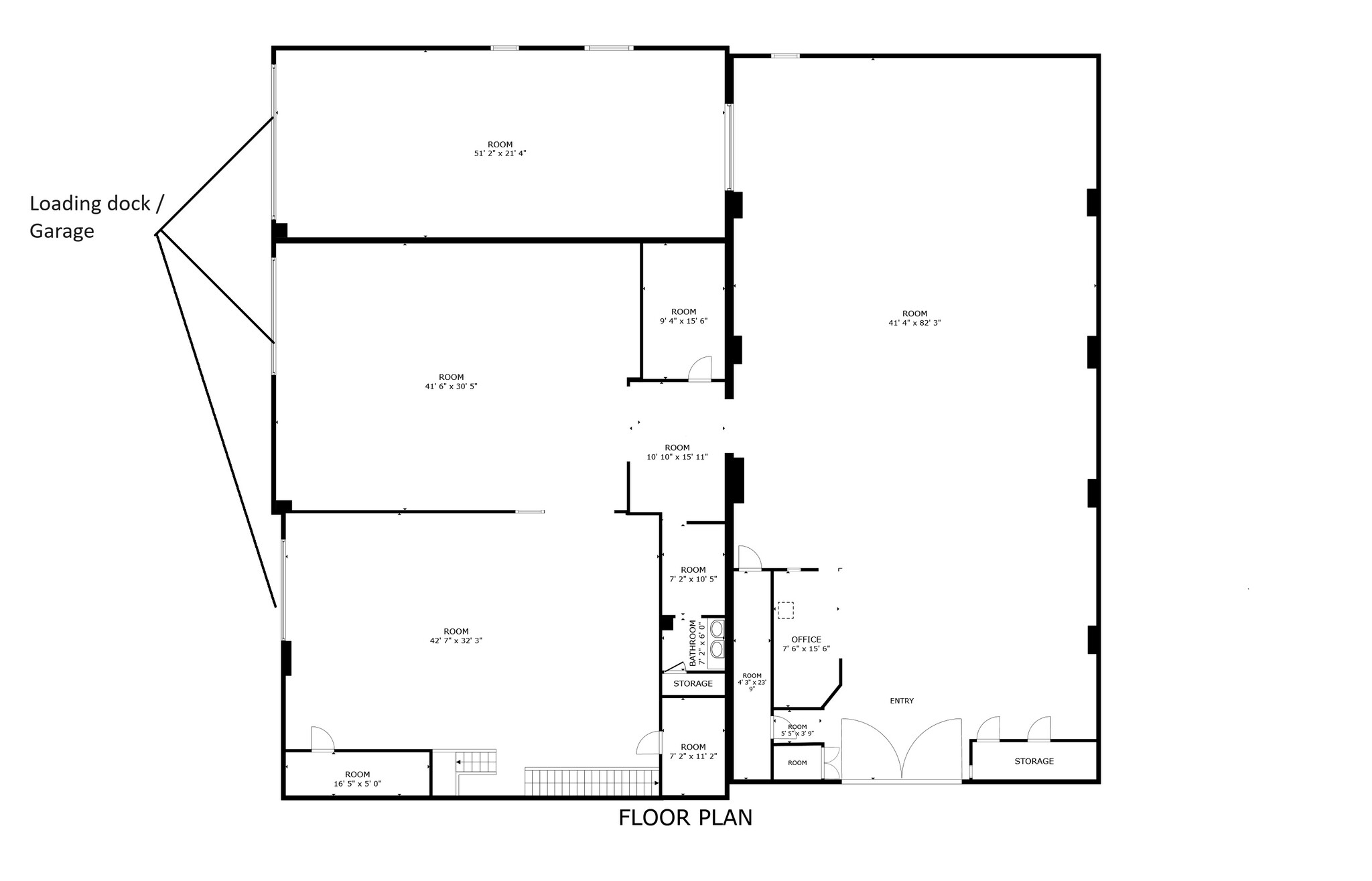 2413 Atlantic Ave, Brooklyn, NY à louer Plan d’étage– Image 1 sur 13