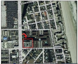 2215 3rd St S, Jacksonville Beach, FL - VUE AÉRIENNE  vue de carte