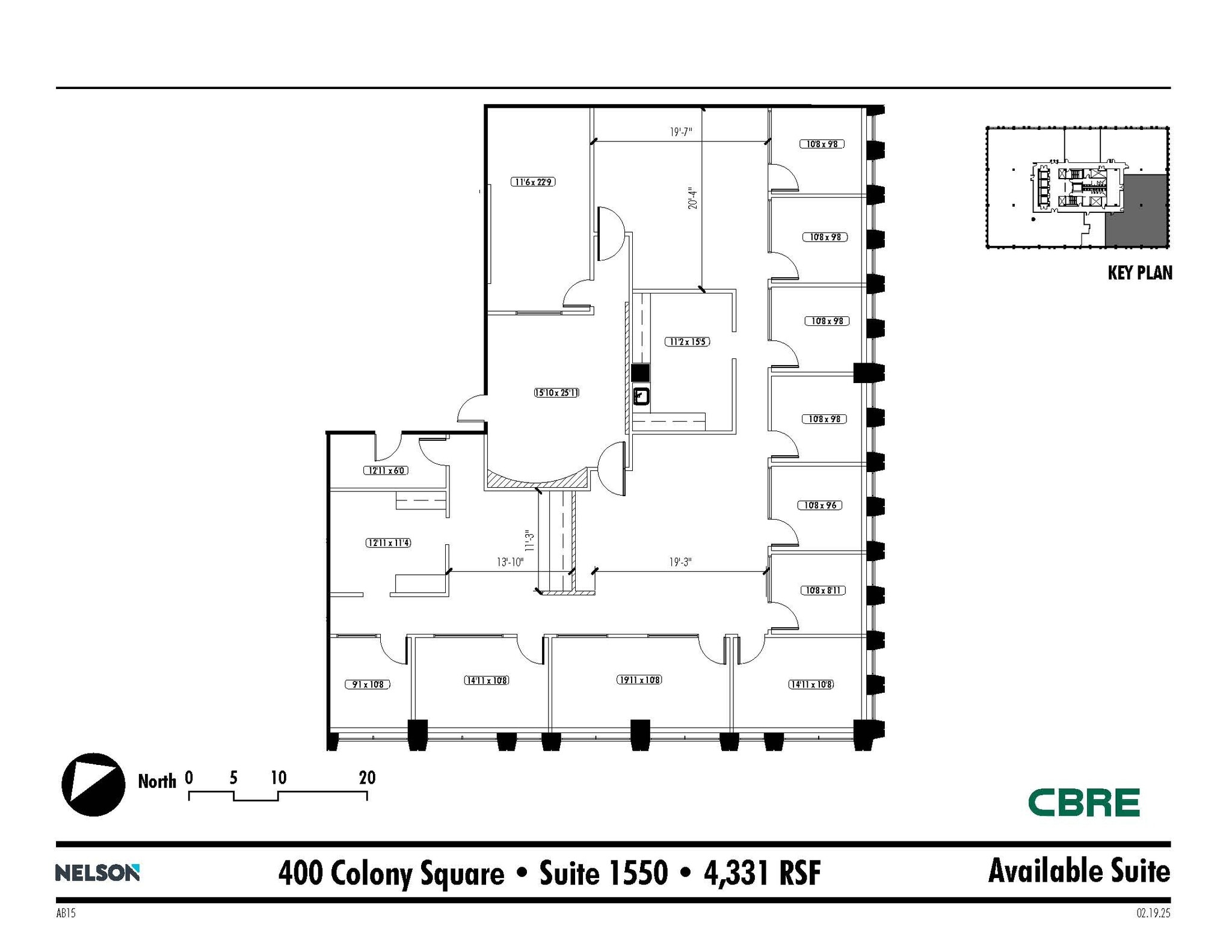 1175 Peachtree St NE, Atlanta, GA à louer Plan d’étage– Image 1 sur 1