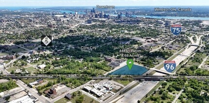 4445 Lawton St, Detroit, MI - Vue aérienne  vue de carte - Image1