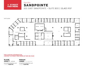 200 E Sandpointe Ave, Santa Ana, CA à louer Plan d’étage– Image 1 sur 1