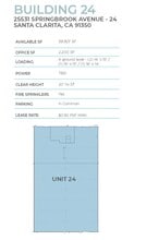 25545-25710 Springbrook Ave, Santa Clarita, CA à louer Plan d’étage– Image 2 sur 3