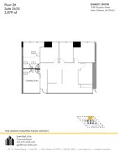 1100 Poydras St, New Orleans, LA à louer Plan de site– Image 1 sur 1