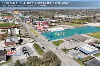 Plus de détails pour 4817 Spencer Hwy, Pasadena, TX - Terrain à vendre
