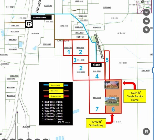 258 Bostwick Cemetery Rd, Palatka, FL à vendre - Autre – Image 2 sur 18