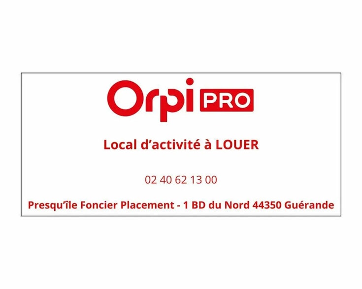 Local d’activités dans Pornichet à louer - Photo de l’immeuble – Image 2 sur 5