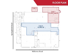 1110 Springfield Rd, Union Township, NJ à louer Plan d’étage– Image 1 sur 1