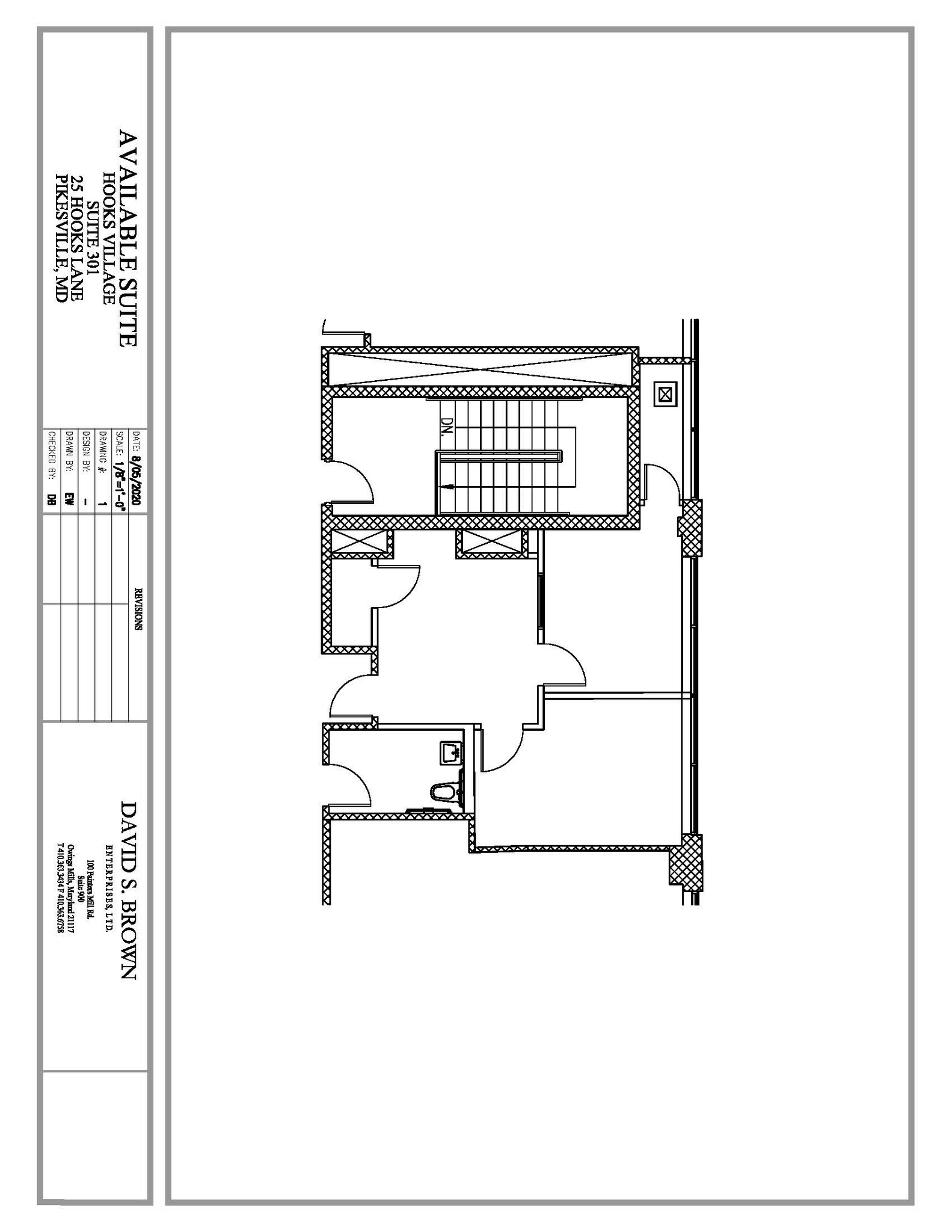25 Hooks Ln, Pikesville, MD à louer Plan d’étage– Image 1 sur 1