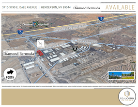 3710 E Dale Ave, Henderson, NV - VUE AÉRIENNE  vue de carte