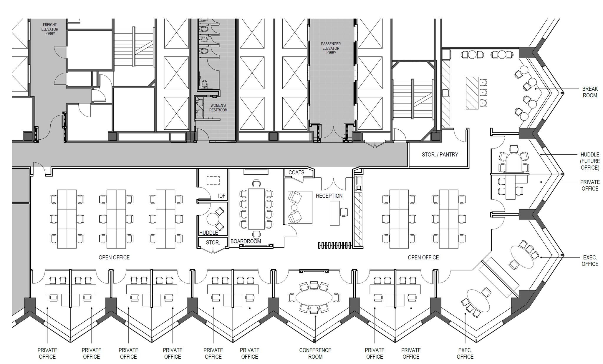 555 California St, San Francisco, CA à louer Plan d’étage– Image 1 sur 2