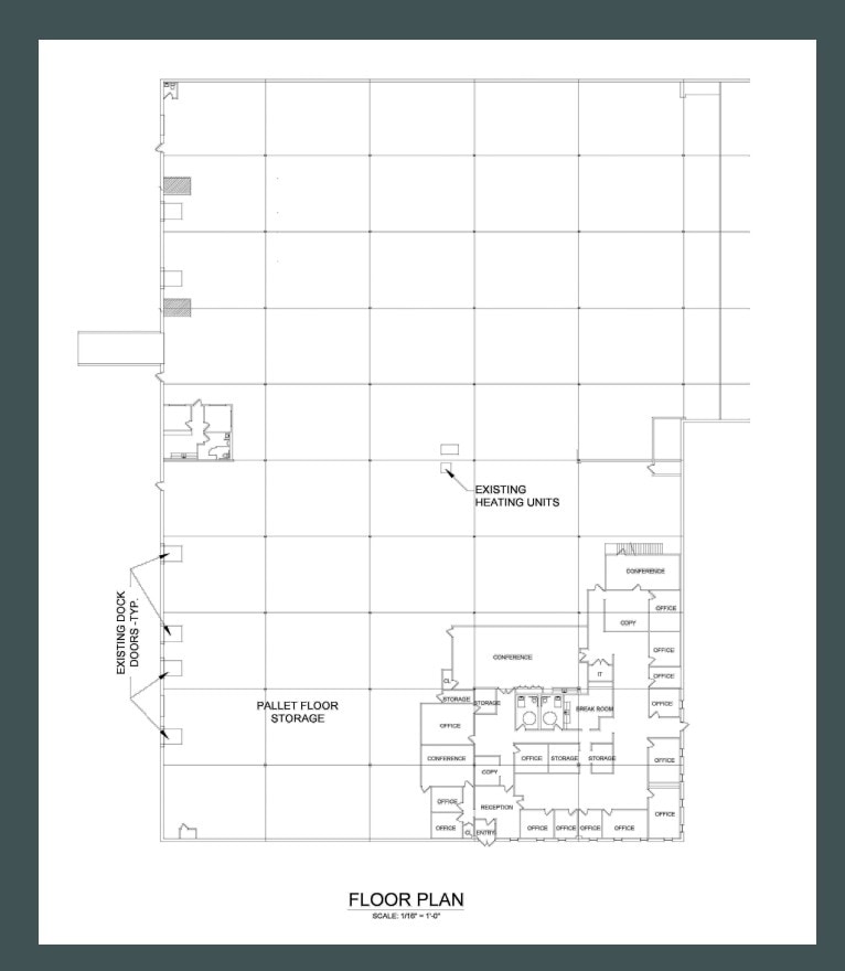 1817-1821 Portal St, Baltimore, MD à louer Plan d’étage– Image 1 sur 2