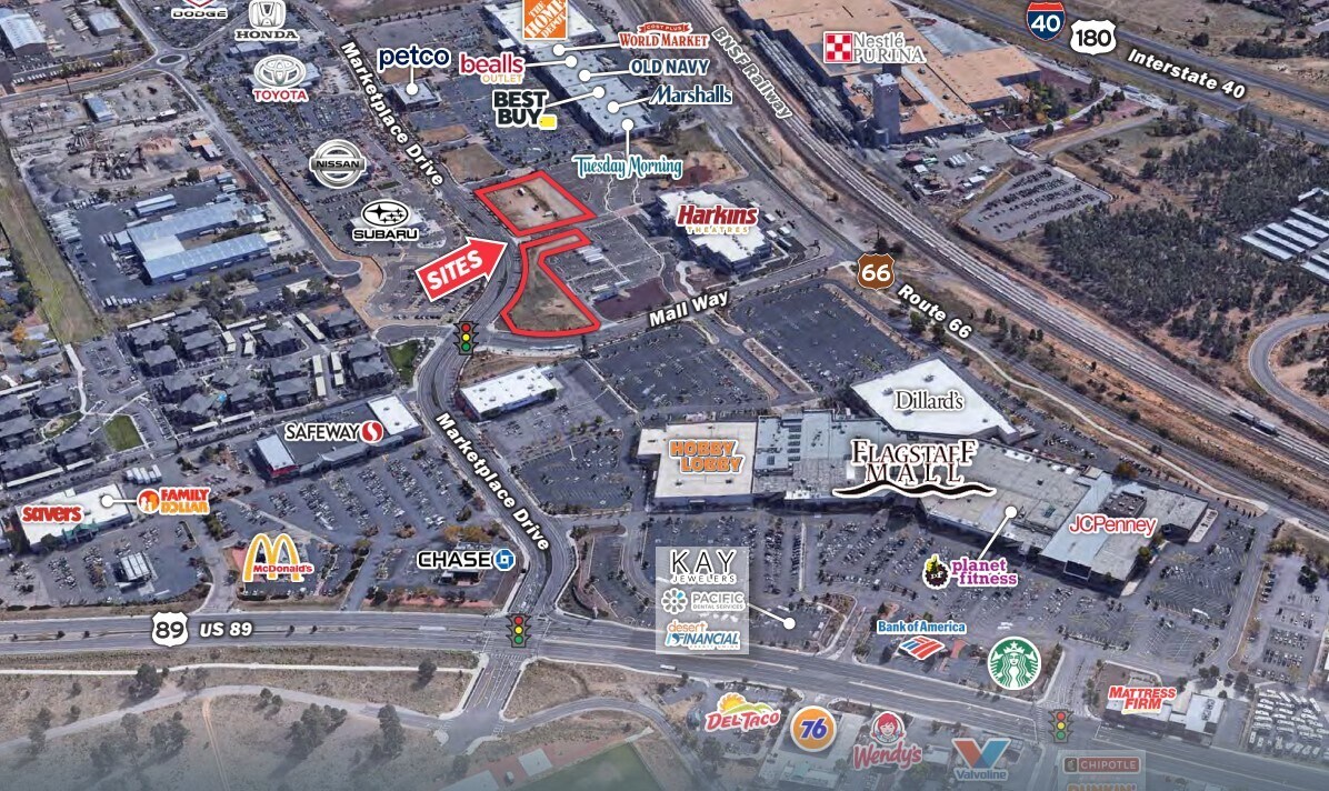 SE Marketplace Dr & Mall Way, Flagstaff, AZ à louer Photo de l’immeuble– Image 1 sur 2