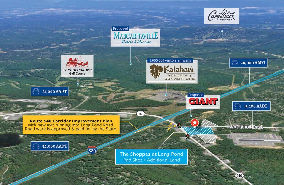 2698 Route 940, Pocono Summit, PA à louer - Photo de l’immeuble – Image 2 sur 3