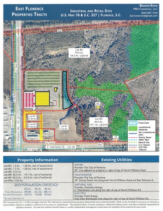 Plus de détails pour SC 327 Access, Florence, SC - Terrain à vendre