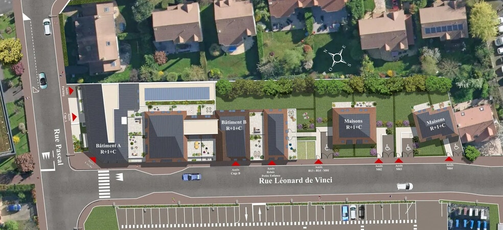 Local commercial dans Antony à vendre - Plan de site – Image 3 sur 5