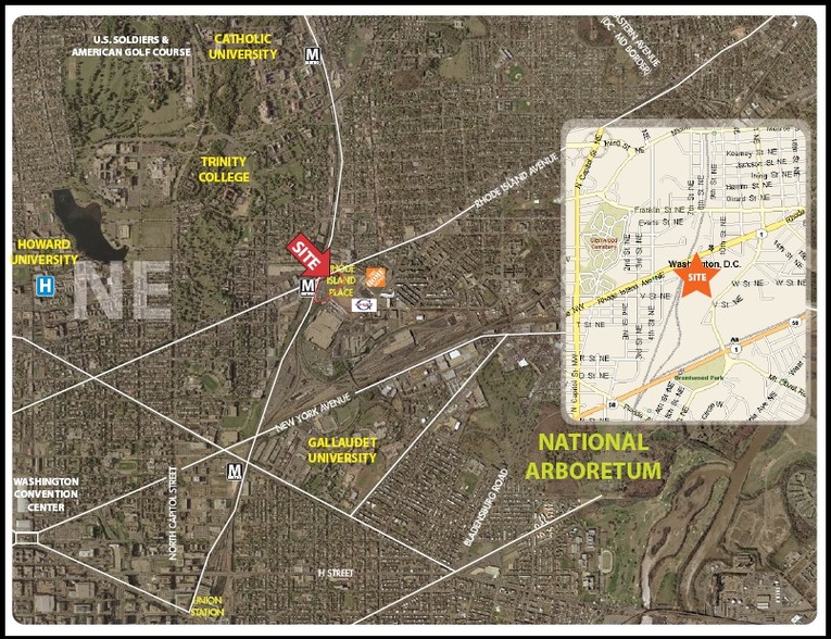 2300 Washington Pl NE, Washington, DC à louer - Aérien – Image 2 sur 73