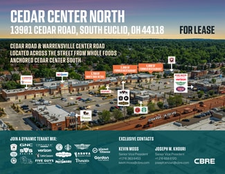 Plus de détails pour 13901-13905 Cedar Rd, South Euclid, OH - Local commercial à louer