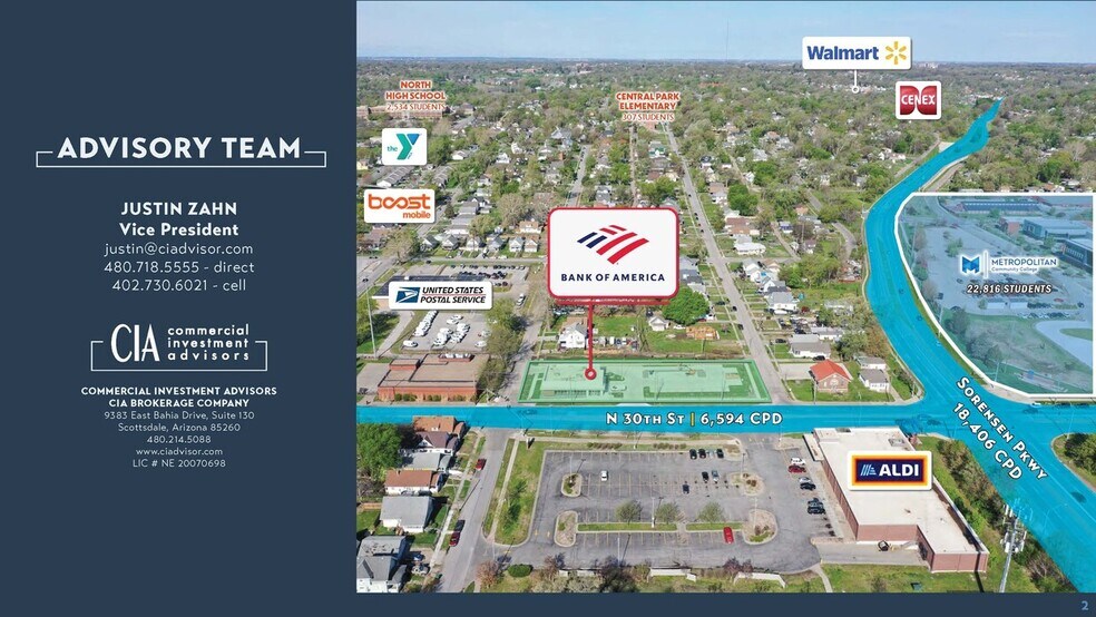 4702 N 30th St, Omaha, NE à vendre - Photo de l’immeuble – Image 2 sur 10