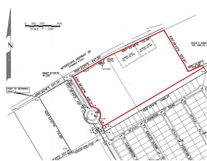 I-35 and Fairlawn Avenue, Schertz, TX à vendre - Plan cadastral – Image 2 sur 2