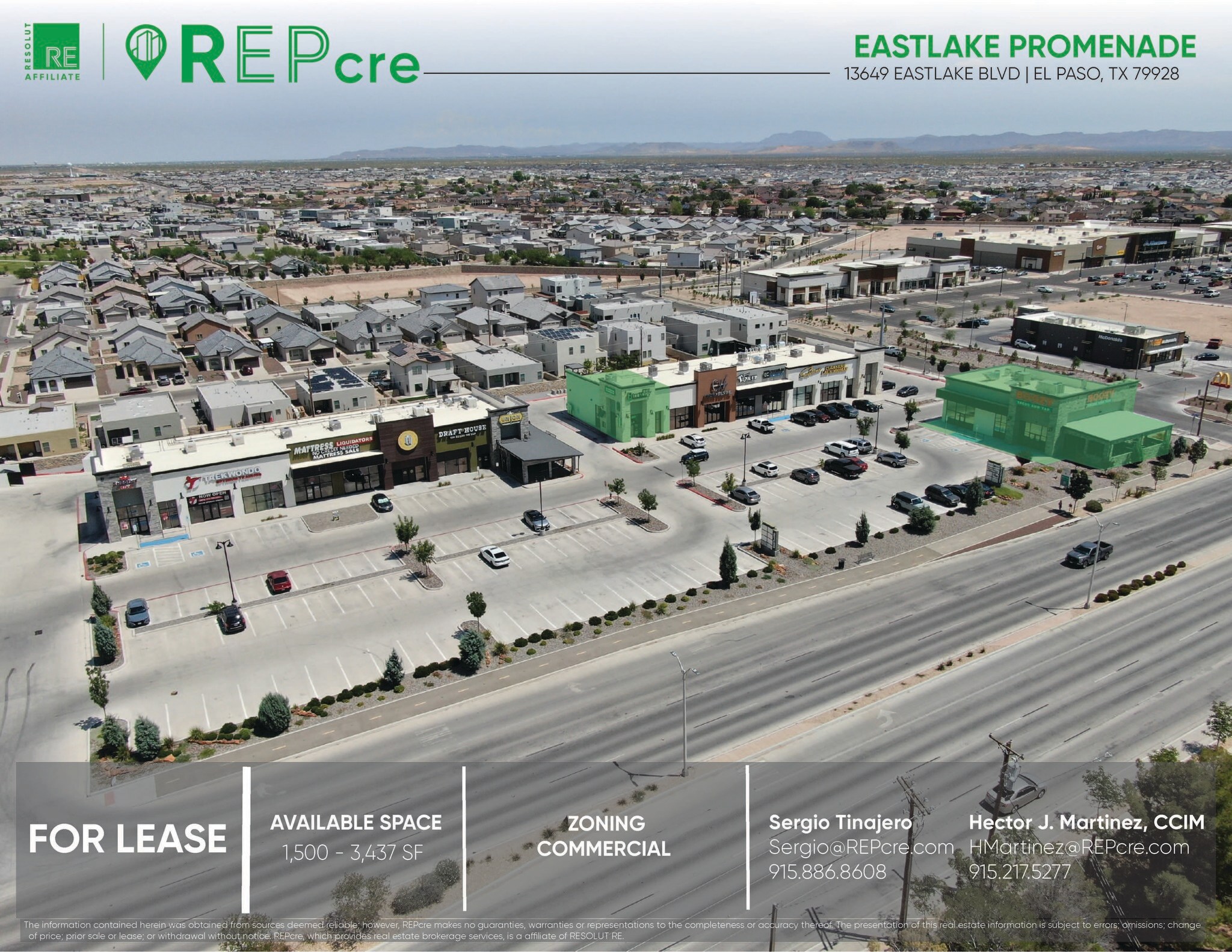 13649 Eastlake Blvd, El Paso, TX à louer Photo de l’immeuble– Image 1 sur 7