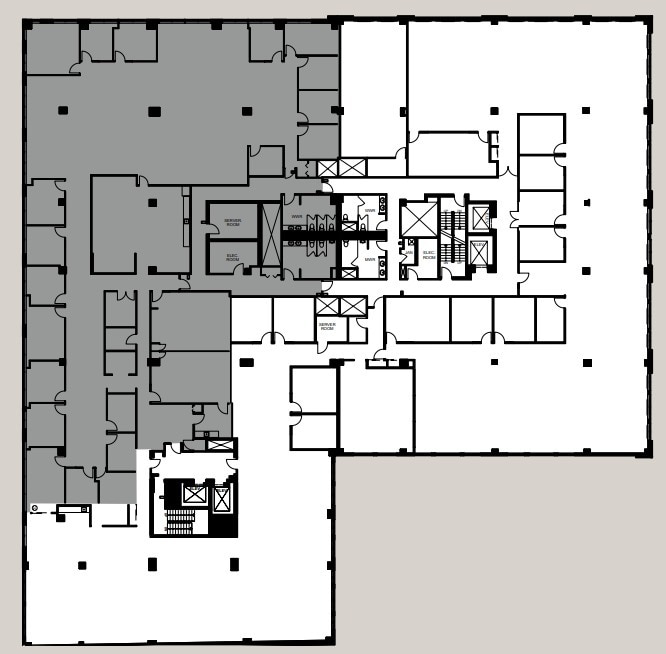 80 Rue Queen, Montréal, QC à louer Plan d’étage– Image 1 sur 1