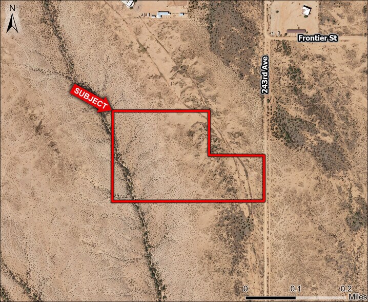 Frontier St, Wittmann, AZ à vendre - Aérien – Image 1 sur 6