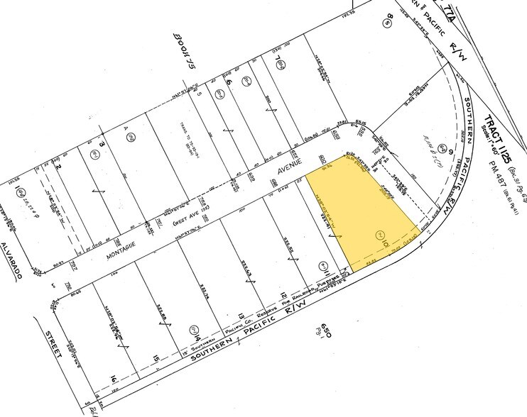 600 Montague St, San Leandro, CA à louer - Plan cadastral – Image 2 sur 2
