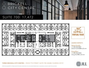 98 SE 7th St, Miami, FL à louer Plan d’étage– Image 1 sur 1