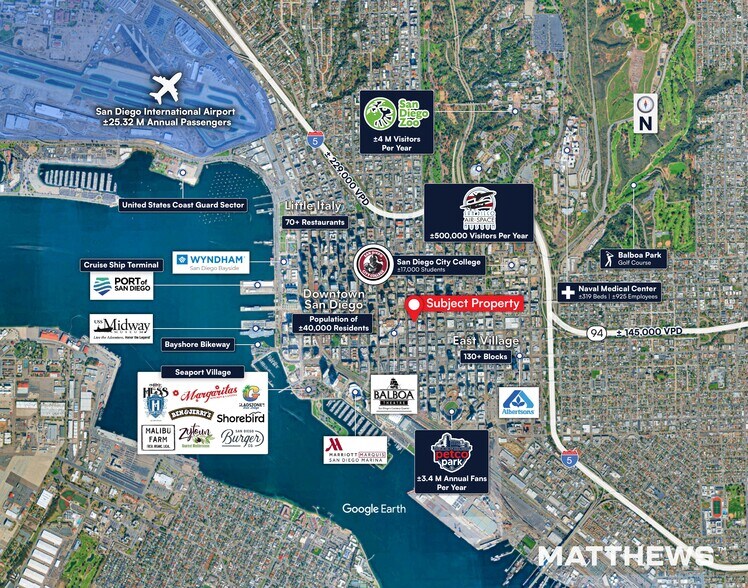 840-850 5th Ave, San Diego, CA à louer - Photo de l’immeuble – Image 3 sur 3