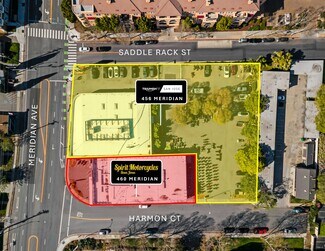 Plus de détails pour 456-460 Meridian Ave, San Jose, CA - Local commercial à vendre