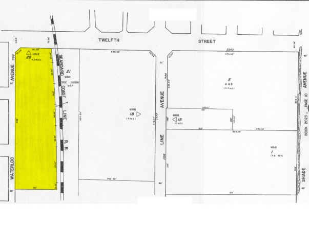 1100 Waterloo Ave, Sarasota, FL à louer - Plan cadastral – Image 3 sur 4