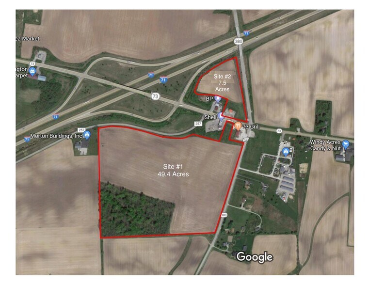 OH-380 & OH-73, Wilmington, OH à vendre - Photo de l’immeuble – Image 1 sur 2