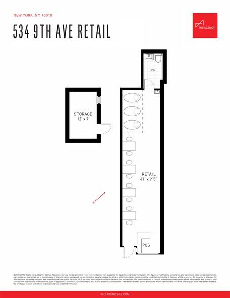534 Ninth Ave, New York, NY à louer - Plan de site – Image 3 sur 8