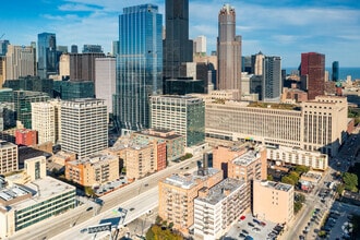 525 W Van Buren St, Chicago, IL - VUE AÉRIENNE  vue de carte