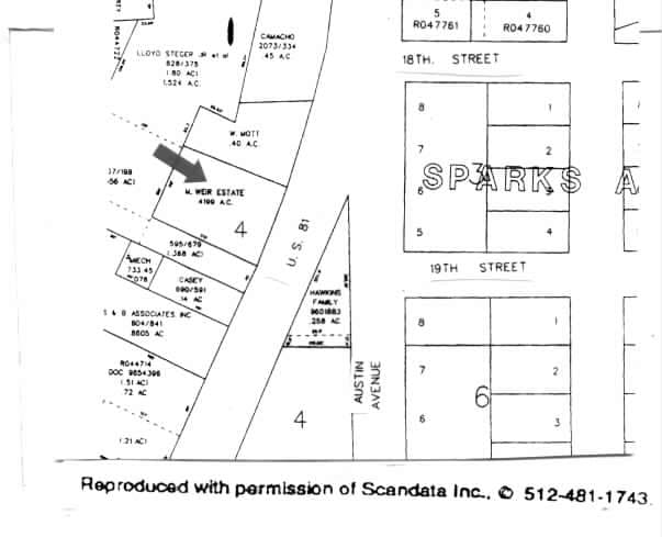 1930 S Austin Ave, Georgetown, TX à louer - Plan cadastral – Image 2 sur 14