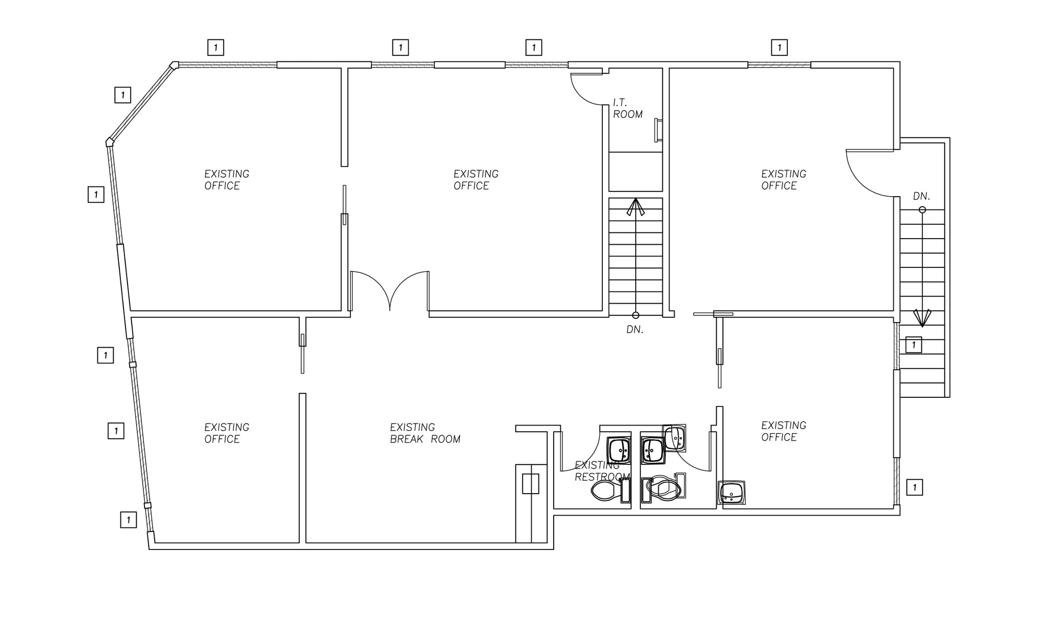 3020 Newport Blvd, Newport Beach, CA à louer Plan d’étage– Image 1 sur 2