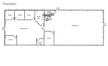 4579-4581 Poth Rd, Whitehall, OH à louer Plan d’étage– Image 1 sur 1