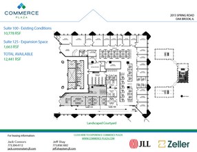 2015 Spring Rd, Oak Brook, IL à louer Plan d’étage– Image 2 sur 2